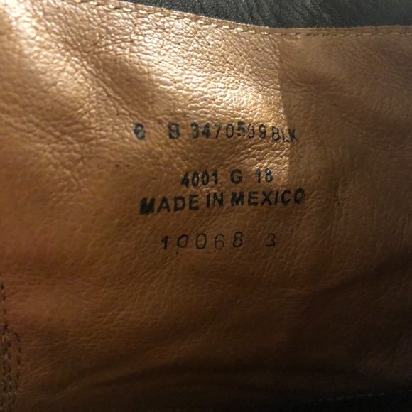 FRYE PHILLIP HARNESS Blk. Sz. 6 - Picture 11 of 16